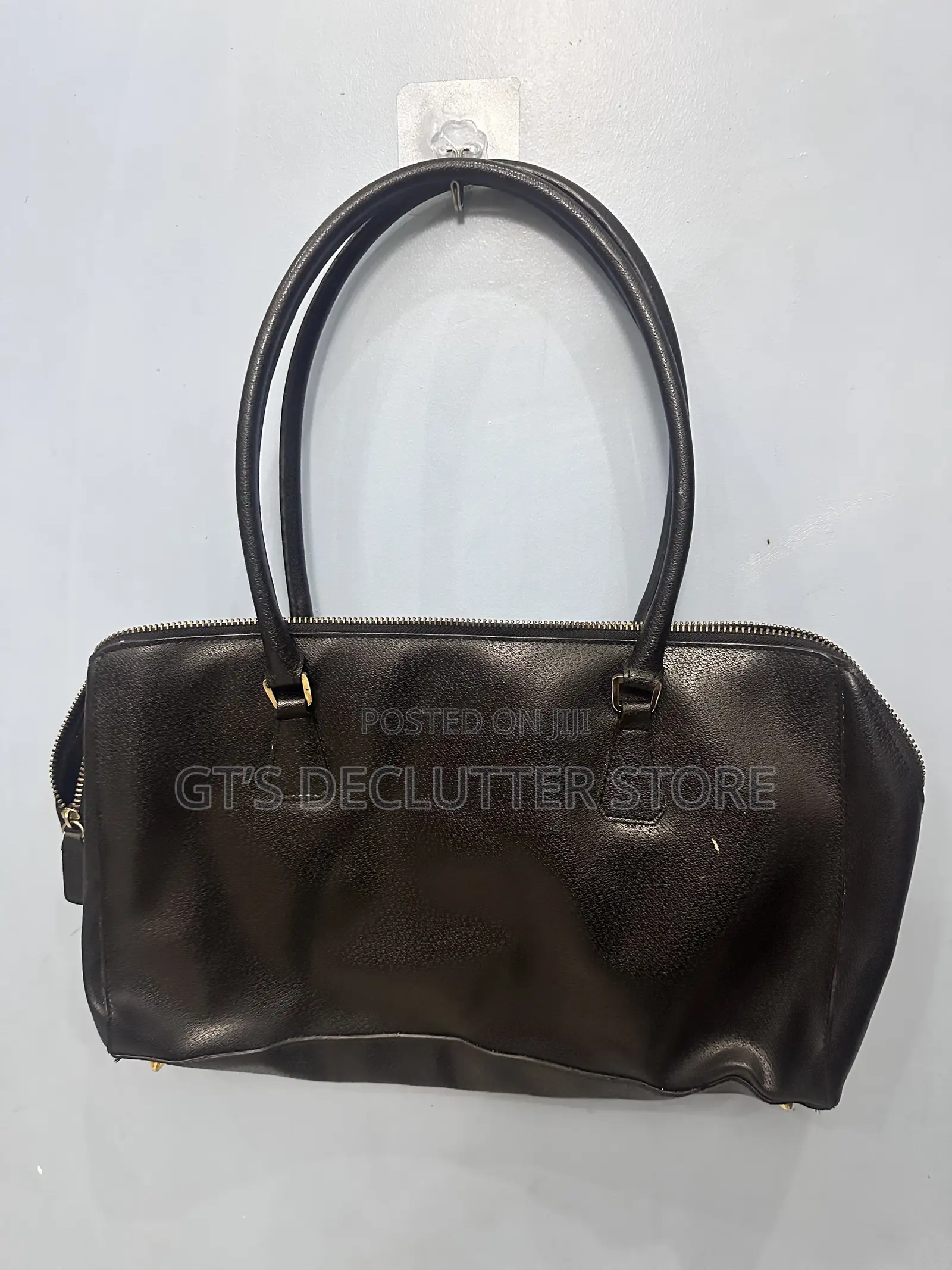 Black Causal Hand Bag