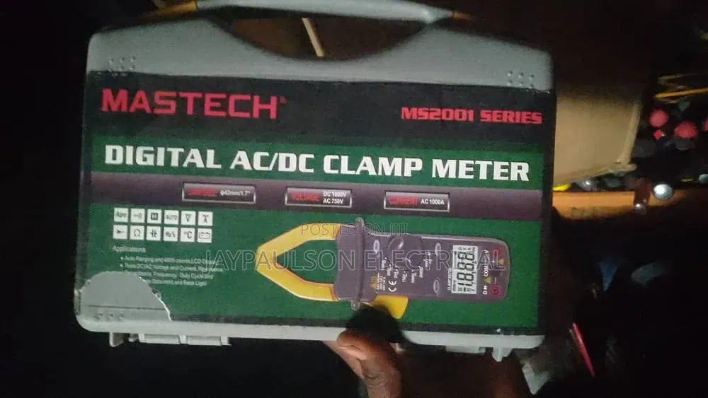 Mastech MS2001 Series Digital AC/DC Clamp Meter