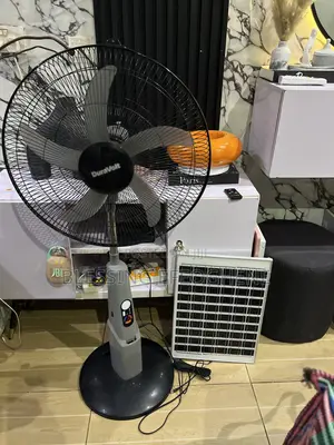 Duravolt 16” Solar Rechargeable Fan