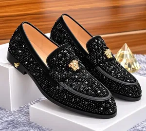 Men's Black Slip-on Formal Shoes