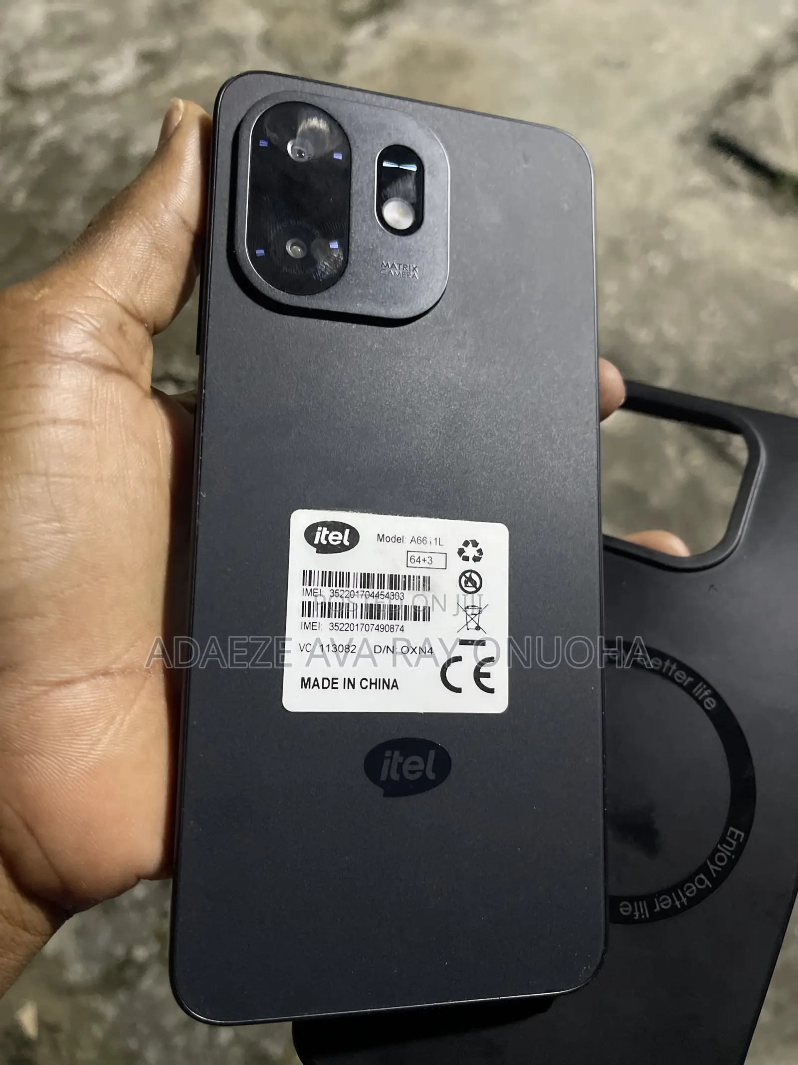 Itel A100C 64 GB Black