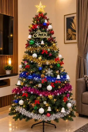 Christmas Trees With Accessories (150cm)