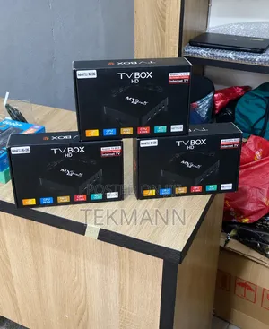 Android Smart TV Box 4K UHD (8GB + 128GB _ WiFi, YouTube & Netflix)