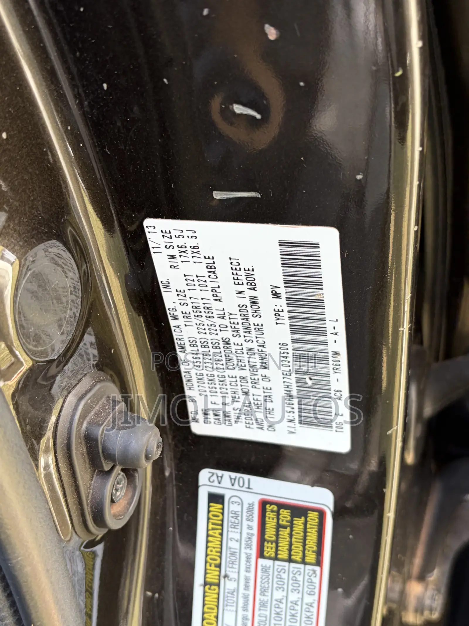 Honda CR-V 2014 Black