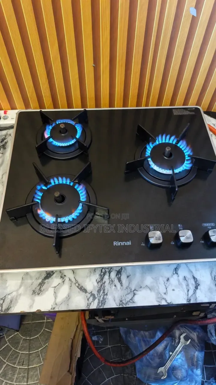 3 Burner Glass Top