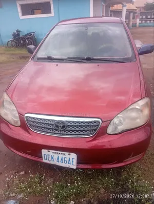 Toyota Corolla 2007 Burgundy