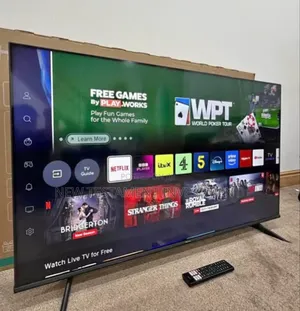 Super Quality Hisense 75inches Smart Television QLED With 2yrs Company
