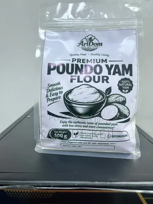 AriDom Poundo Yam Flour Available in Ibadan