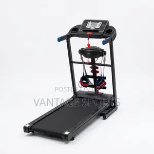 Heavy-Duty 2HP Multifunction Treadmill With Massager & Twister (110kg)