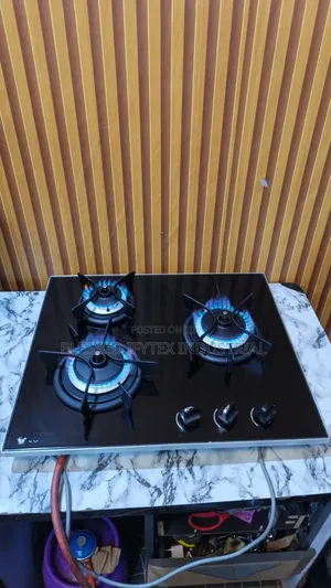 LG 3 Burner Inbuilt Glass Gas Cooker / Table Top