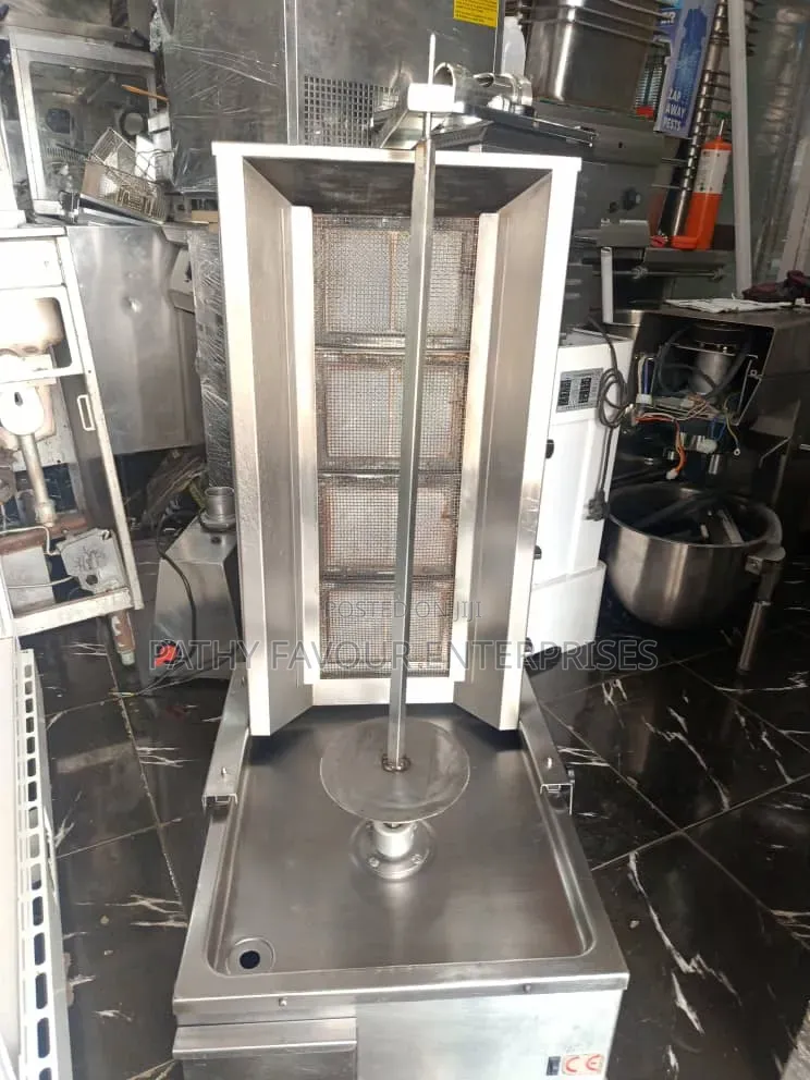 4Burner Industrial Shawarma Machine