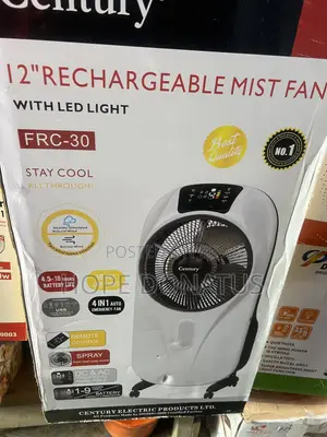 Century 12” Rechargeable Cooling Fan