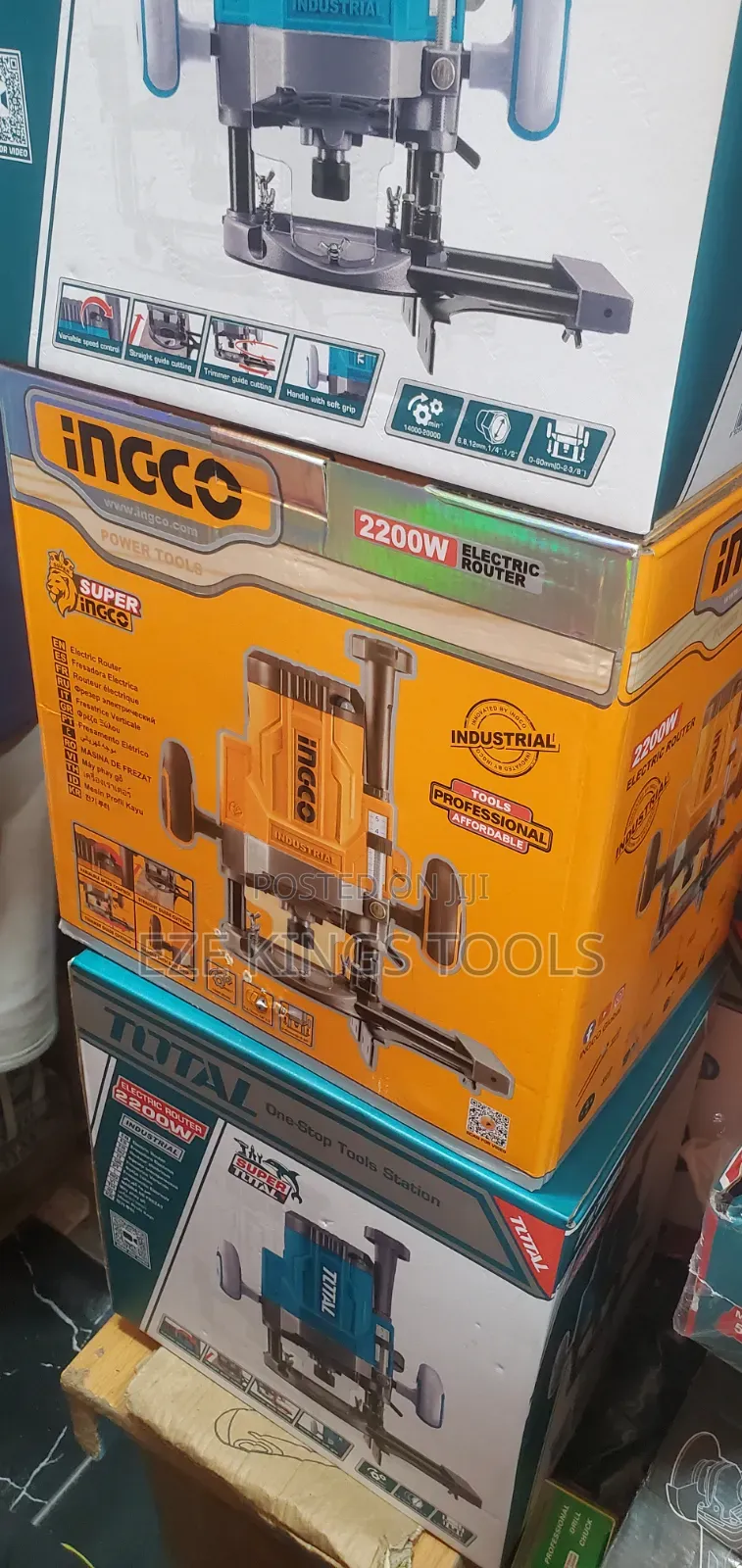 INGCO Industrial 2200W Electric Router