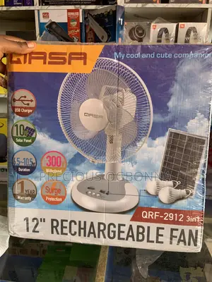 Qasa Rechargeable Fan