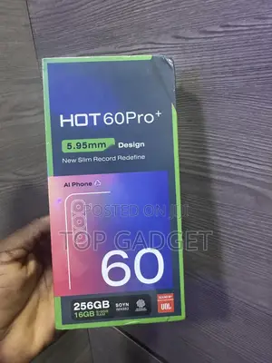 New Infinix Hot 60 Pro+ 256 GB Black