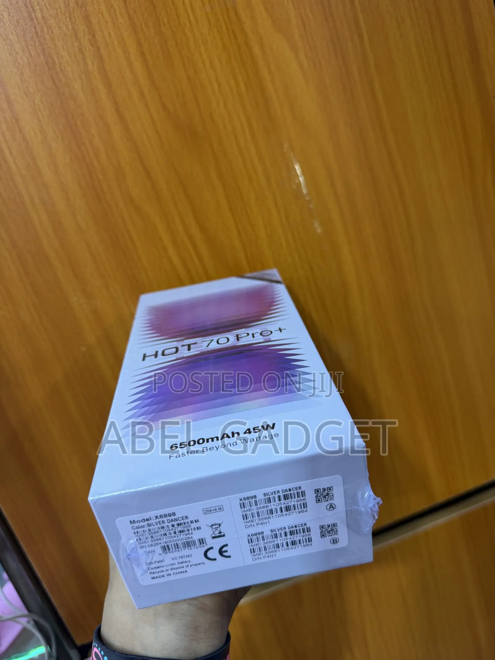 New Infinix Hot 70 Pro 256 GB Blue