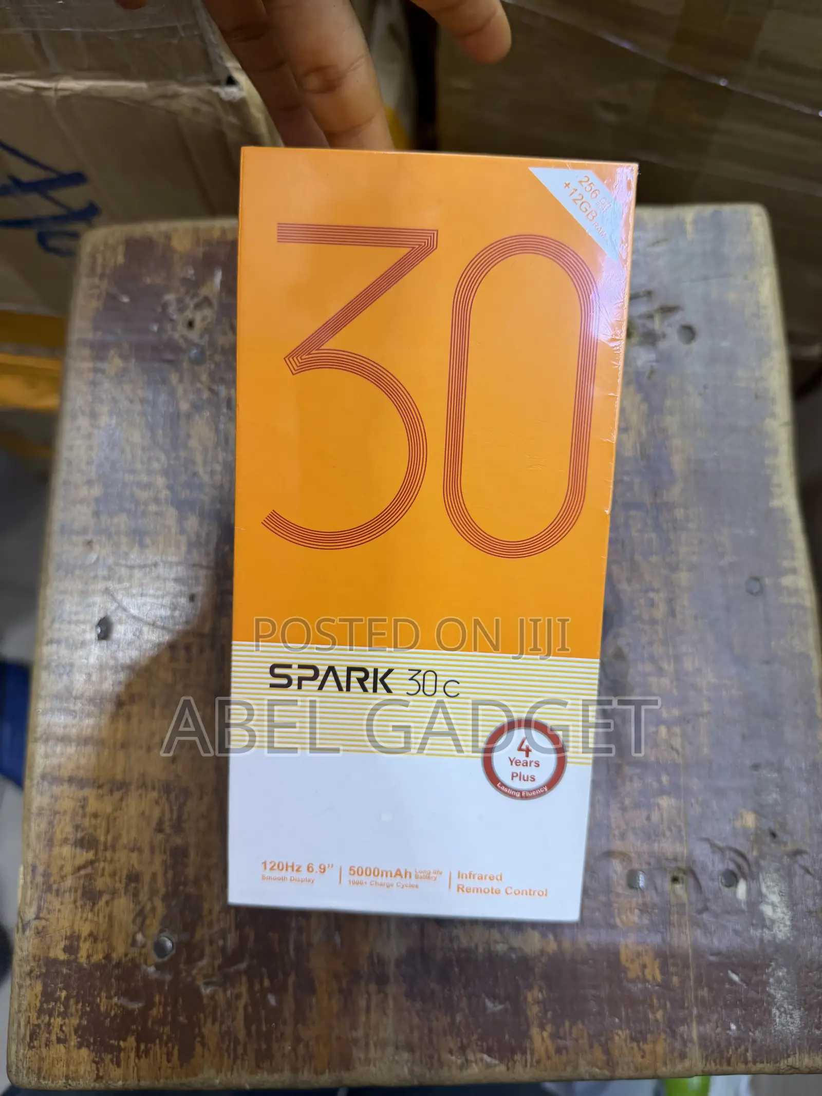 New Tecno Spark 30C 128 GB Black