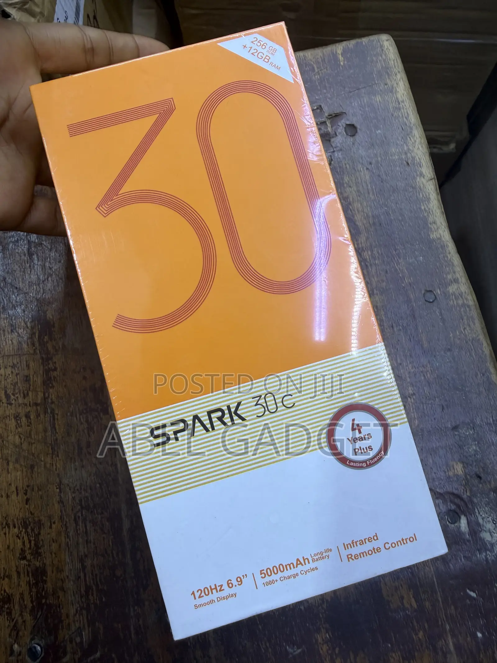 New Tecno Spark 30C 128 GB Black