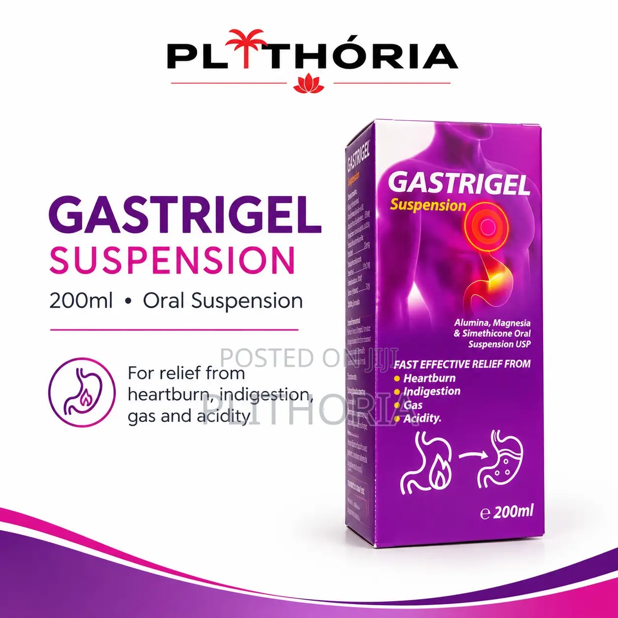 Antacid Oral Suspension – 200ml