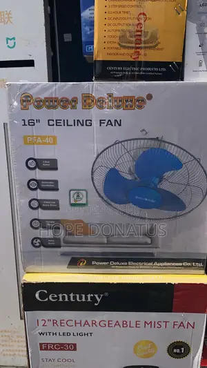 Power Deluxe Orbit Fan 16”