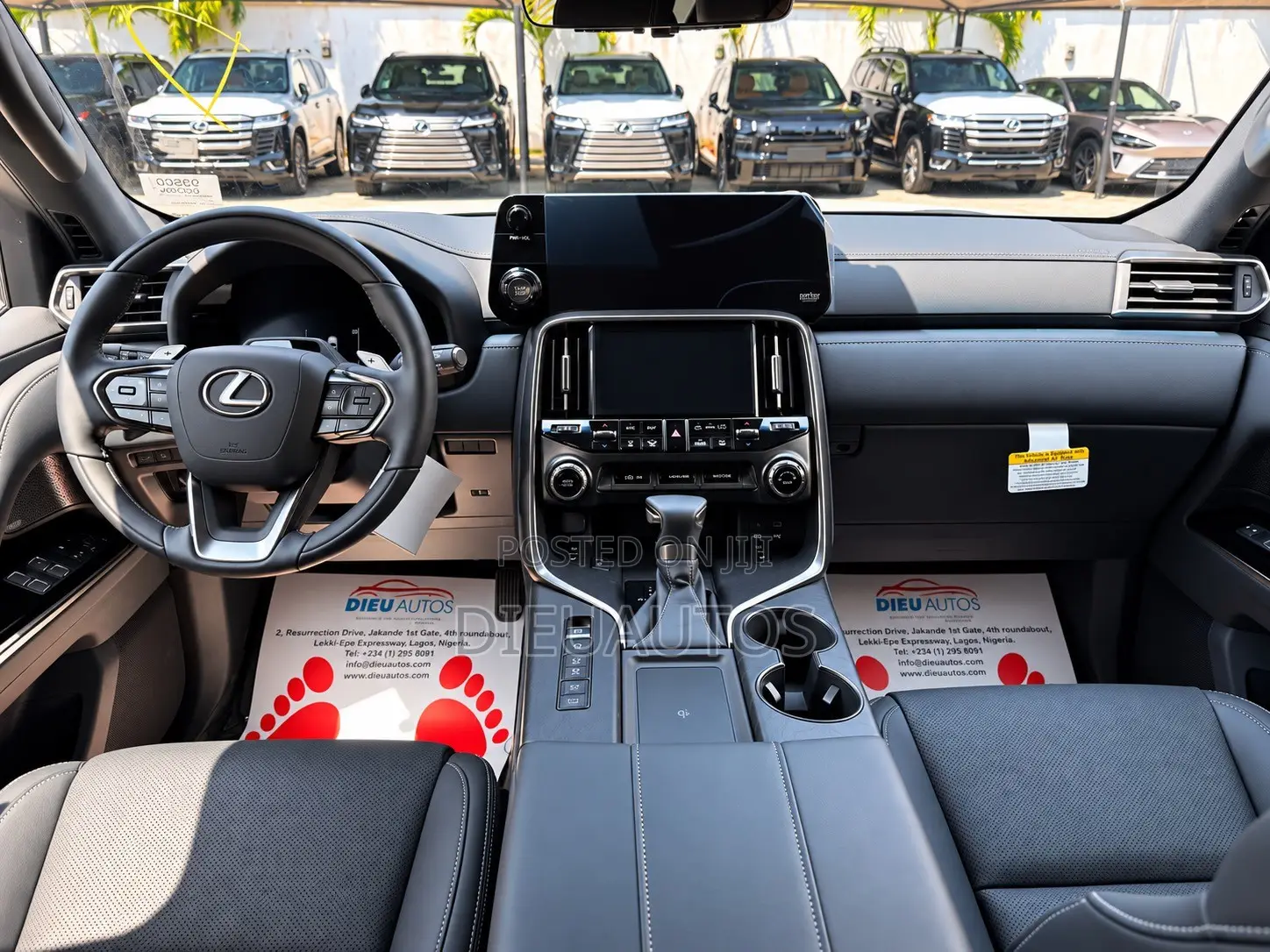 New Lexus LX 2026 Black