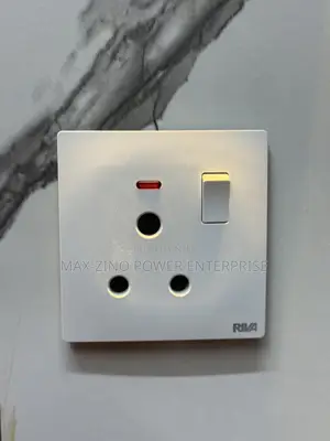 15a Single Luxury Socket Available in White Grey and Black Color