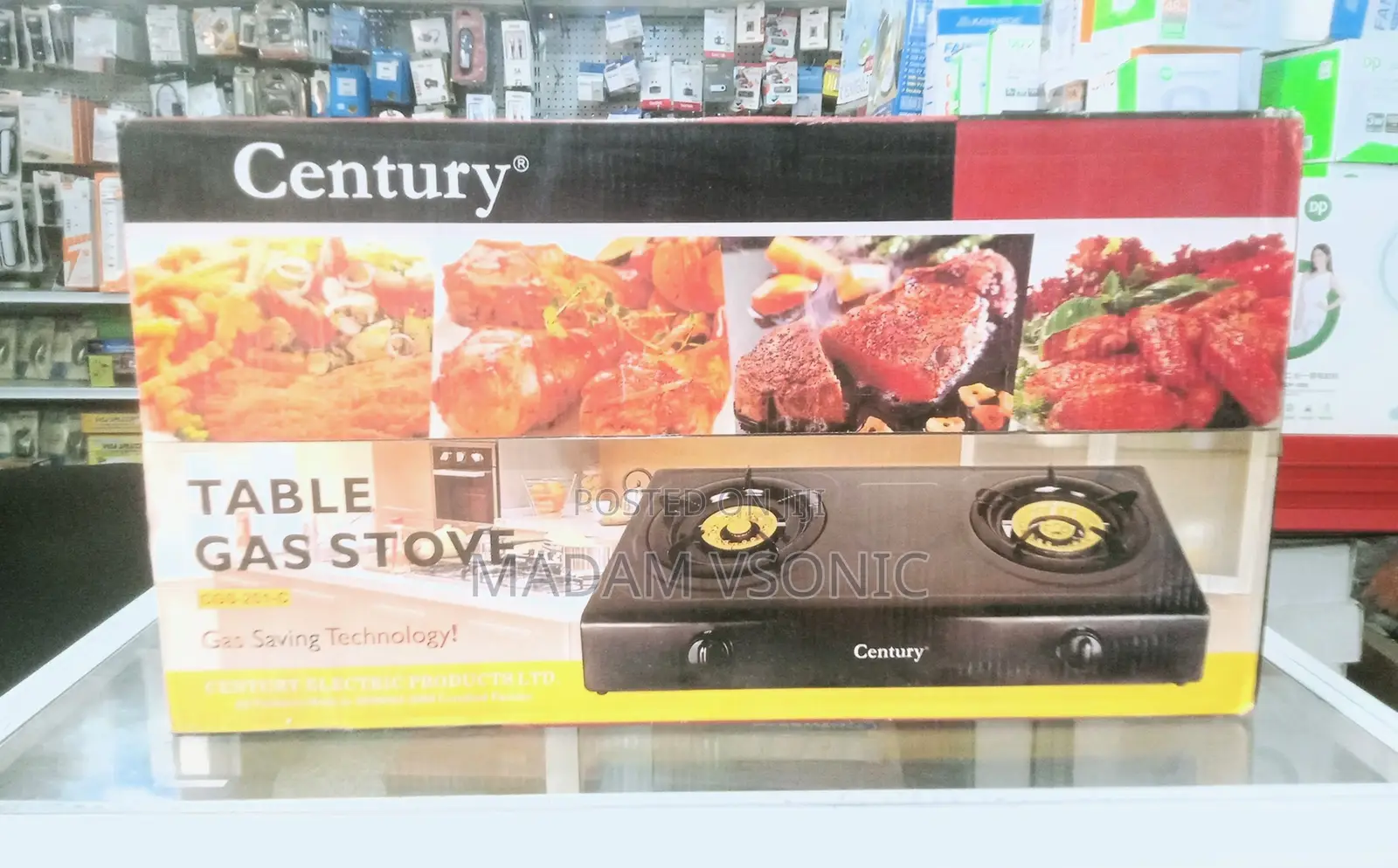 Century Table Top Gas Stove