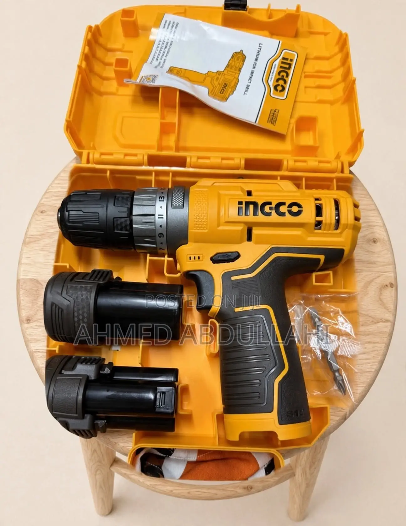Ingco 12v Lithium-Ion Impact Drill