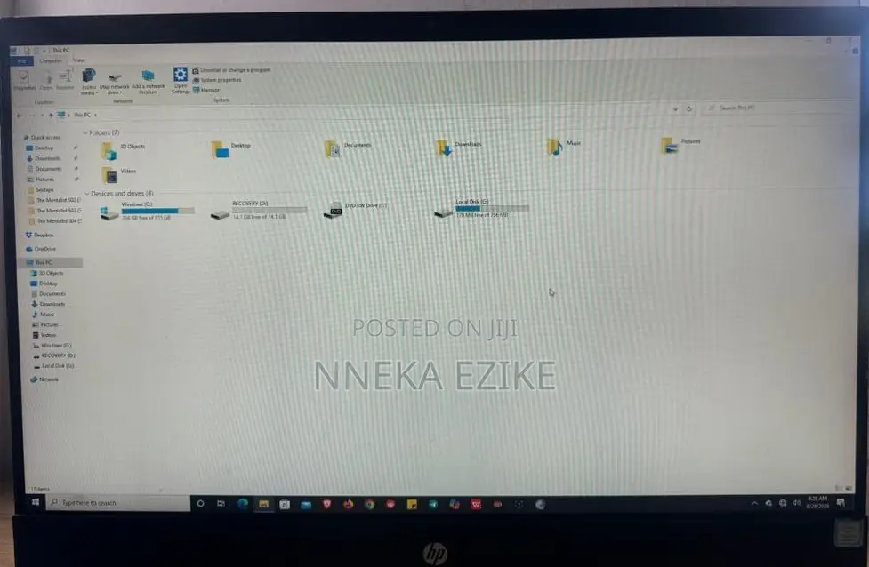 Desktop Computer HP 8GB Intel Core i3 HDD 1T
