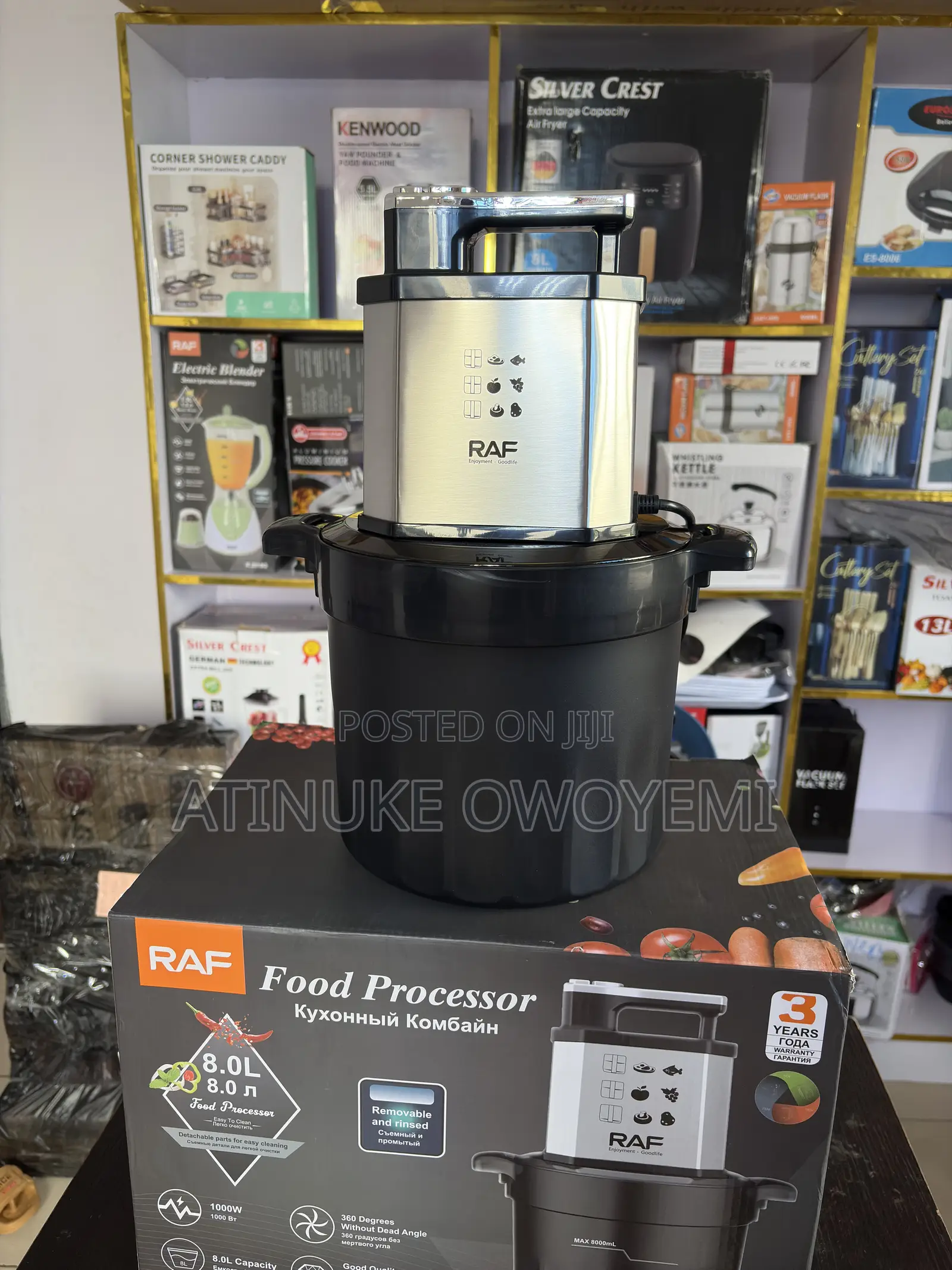 RAF 8litre Food Processor
