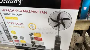 Century Mist Fan 18” Rechargeable