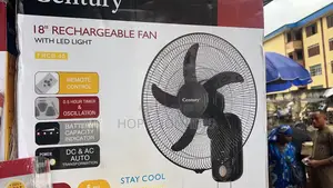 Century Rechargeable Wall Fan 18”