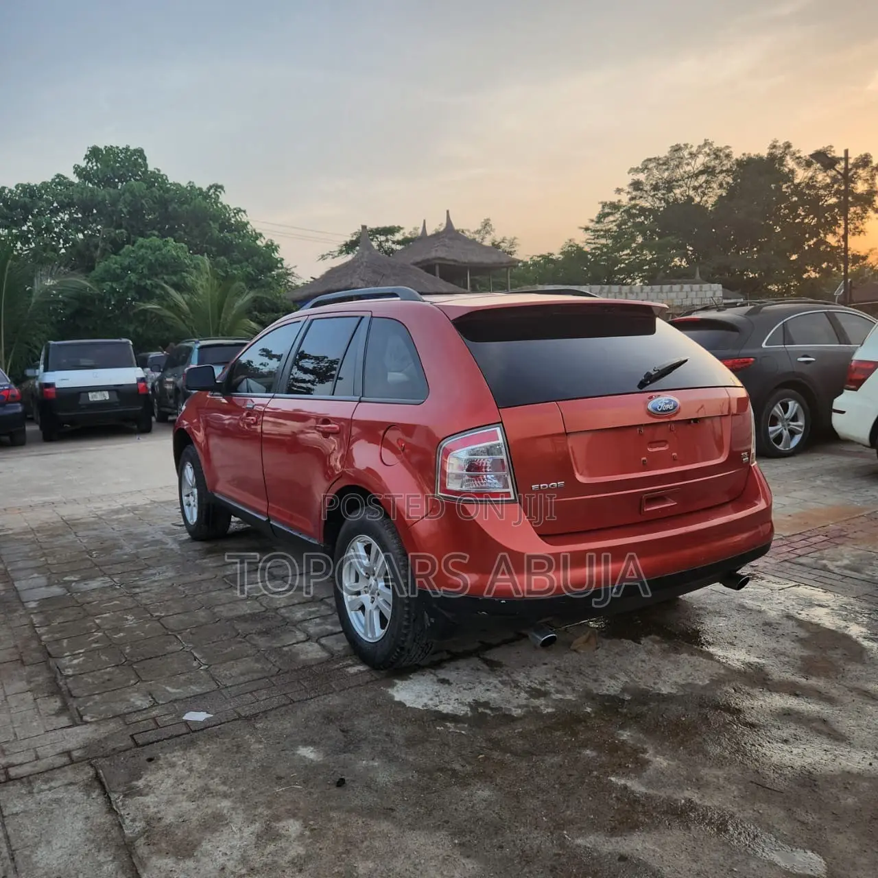 Ford Edge 2008 Orange
