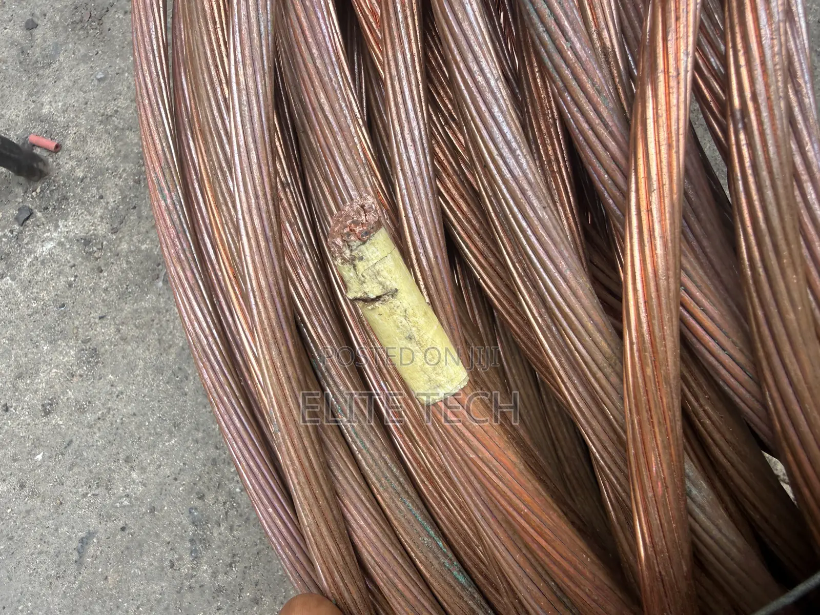 50mm Bare Copper Conductor Cable – 100% P