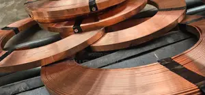 25mm 3mm Thickness Pure Copper Earthing Tape/Bus Bar Copper