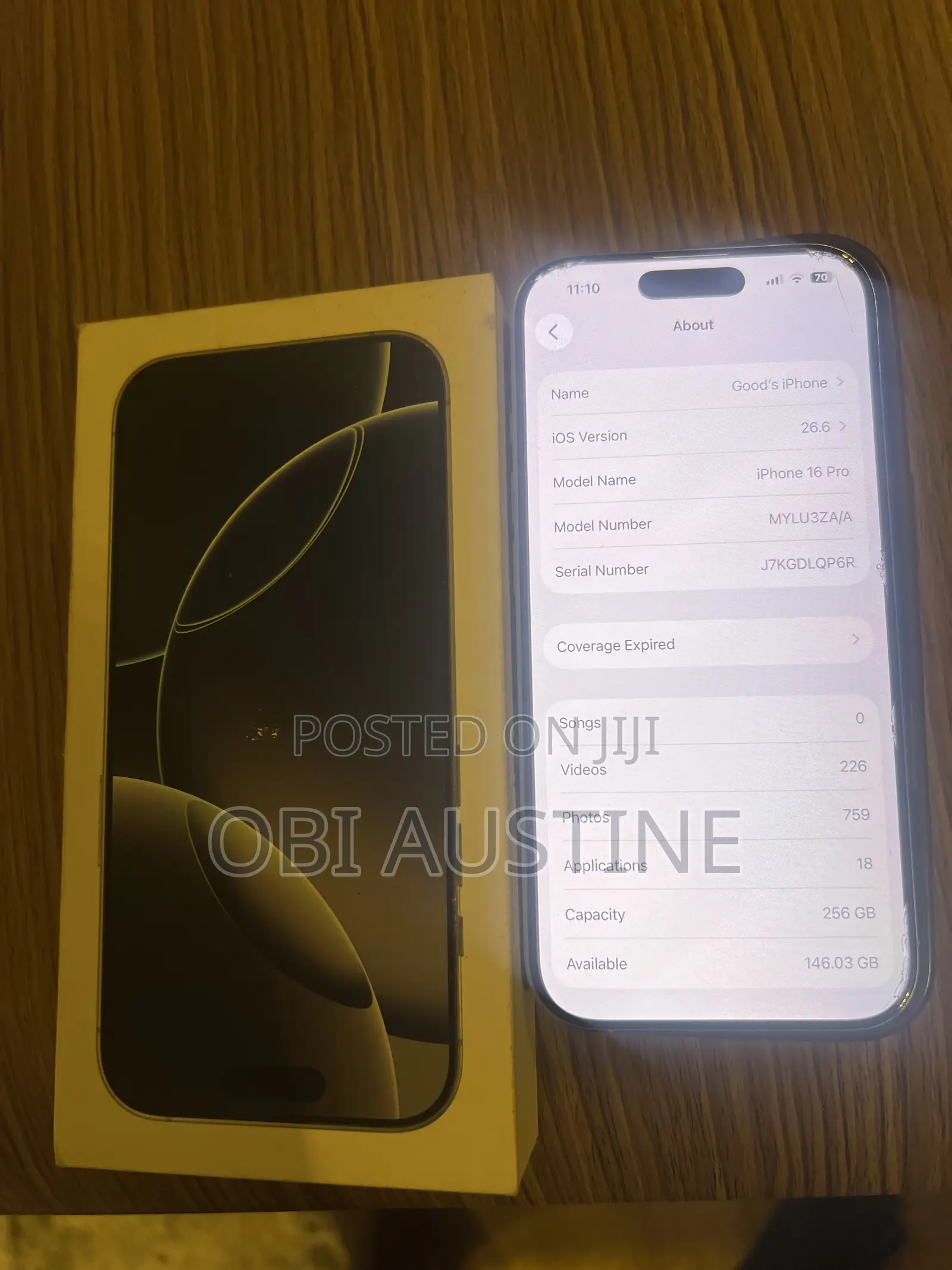 Apple iPhone 16 Pro 256 GB White
