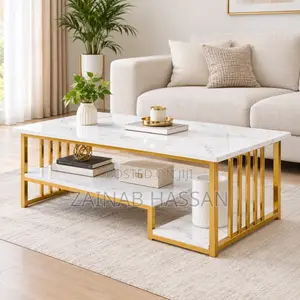Faux Mable Centre Table