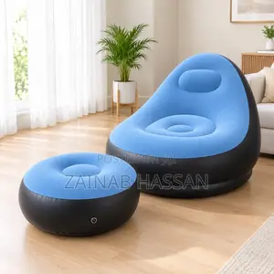 Inflatable Sofa With Free Electric Pump
