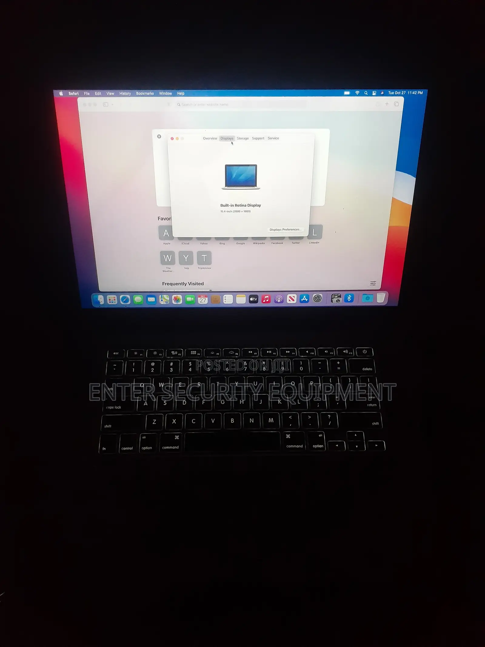Laptop Apple MacBook Pro 2013 8GB Intel Core i7 SSD 128GB