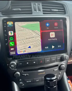 Is250 Half Navigation Apple Carplay Screen With Reverse Camera