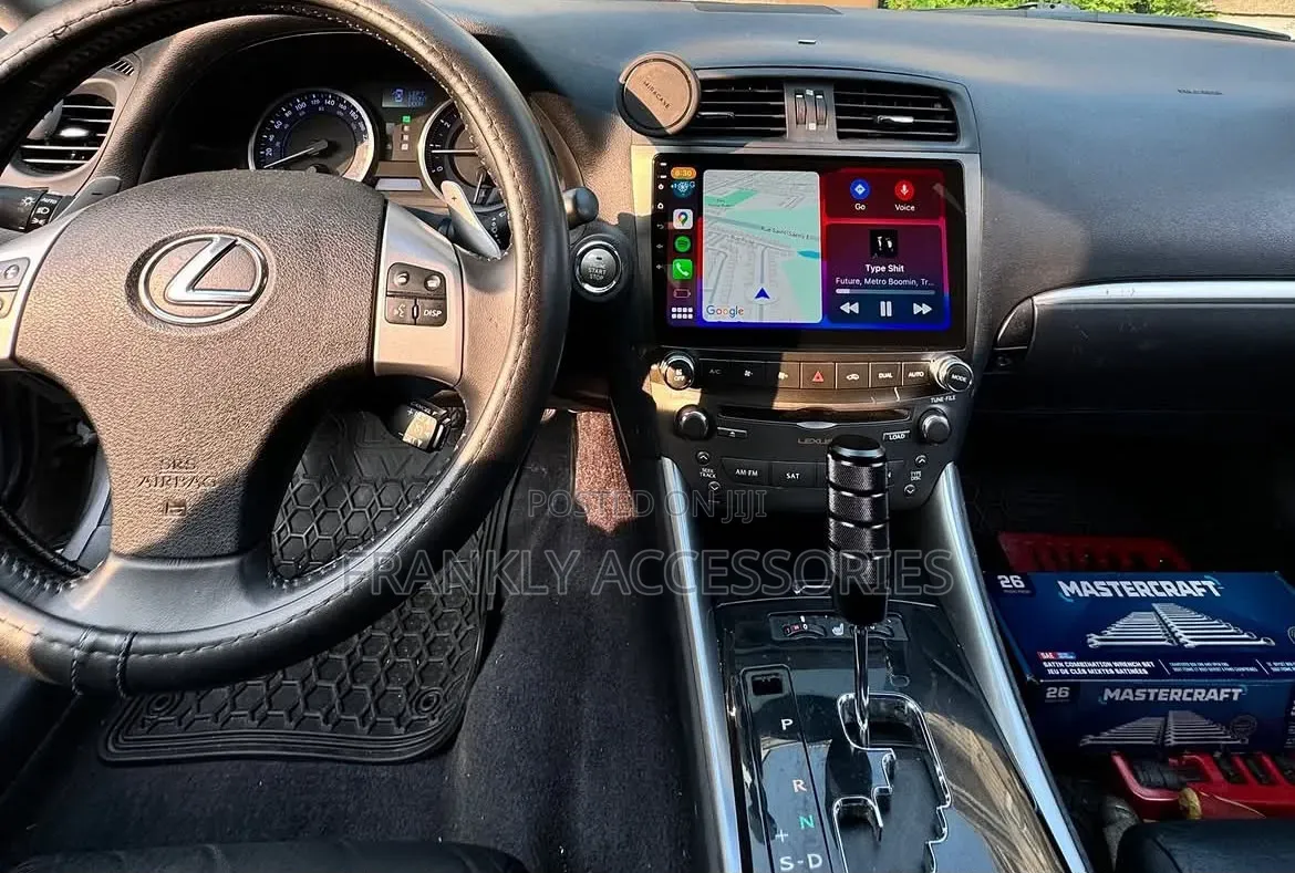 Is250 Half Navigation Apple Carplay Screen With Reverse Camera