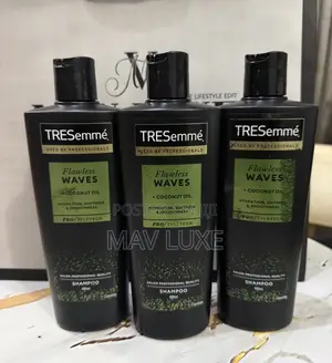 TRESemmé Flawless WAVES Shampoo + Coconut Oil