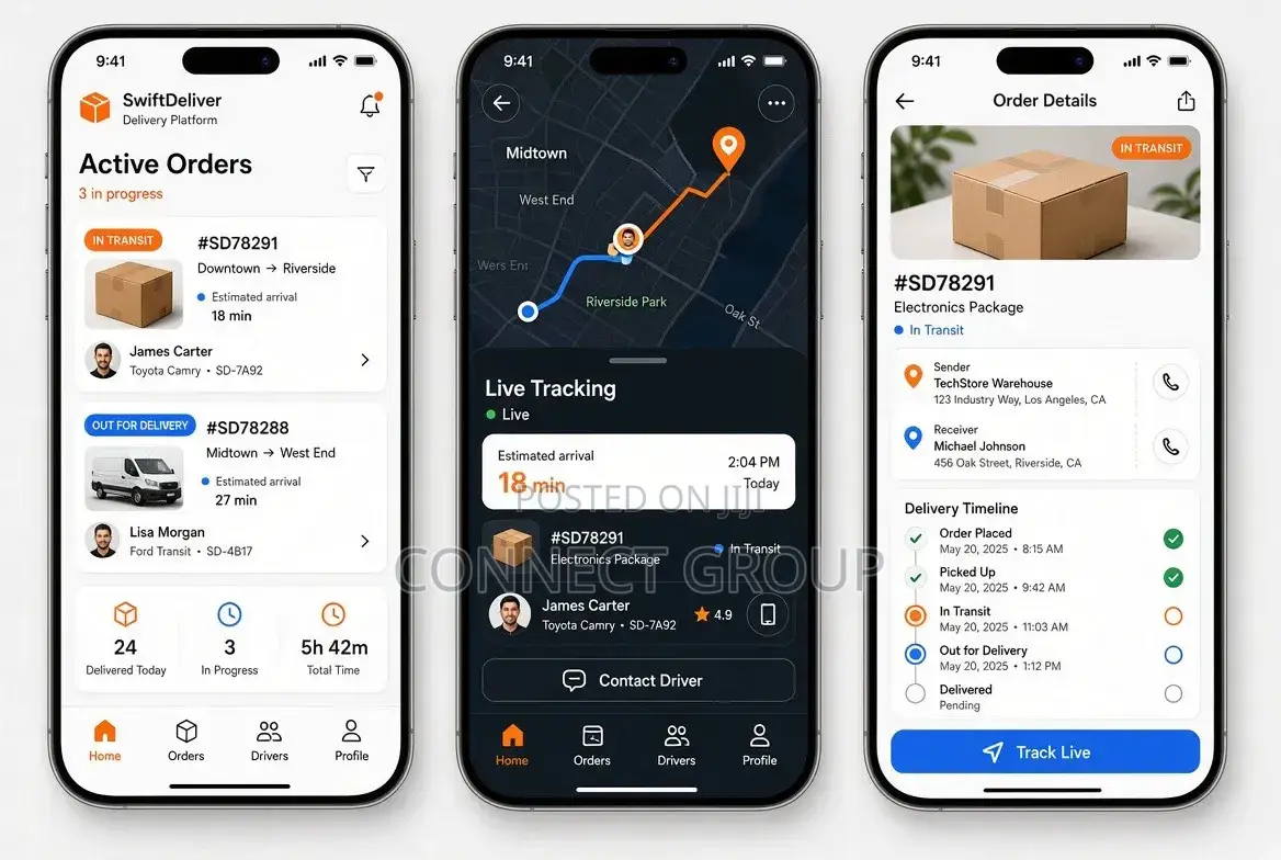 Delivery Dispatch App Development