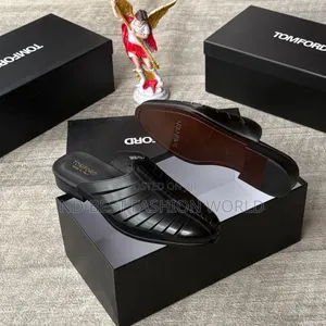 Black Leather Men's Wears
