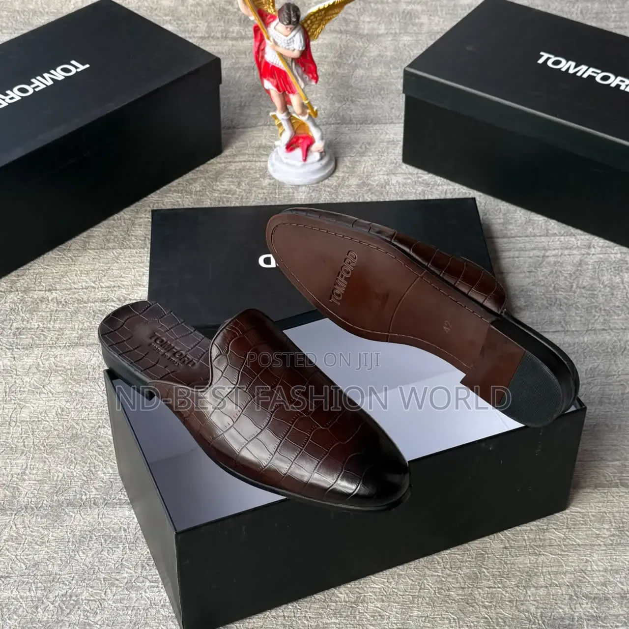 Leather Half Shoe