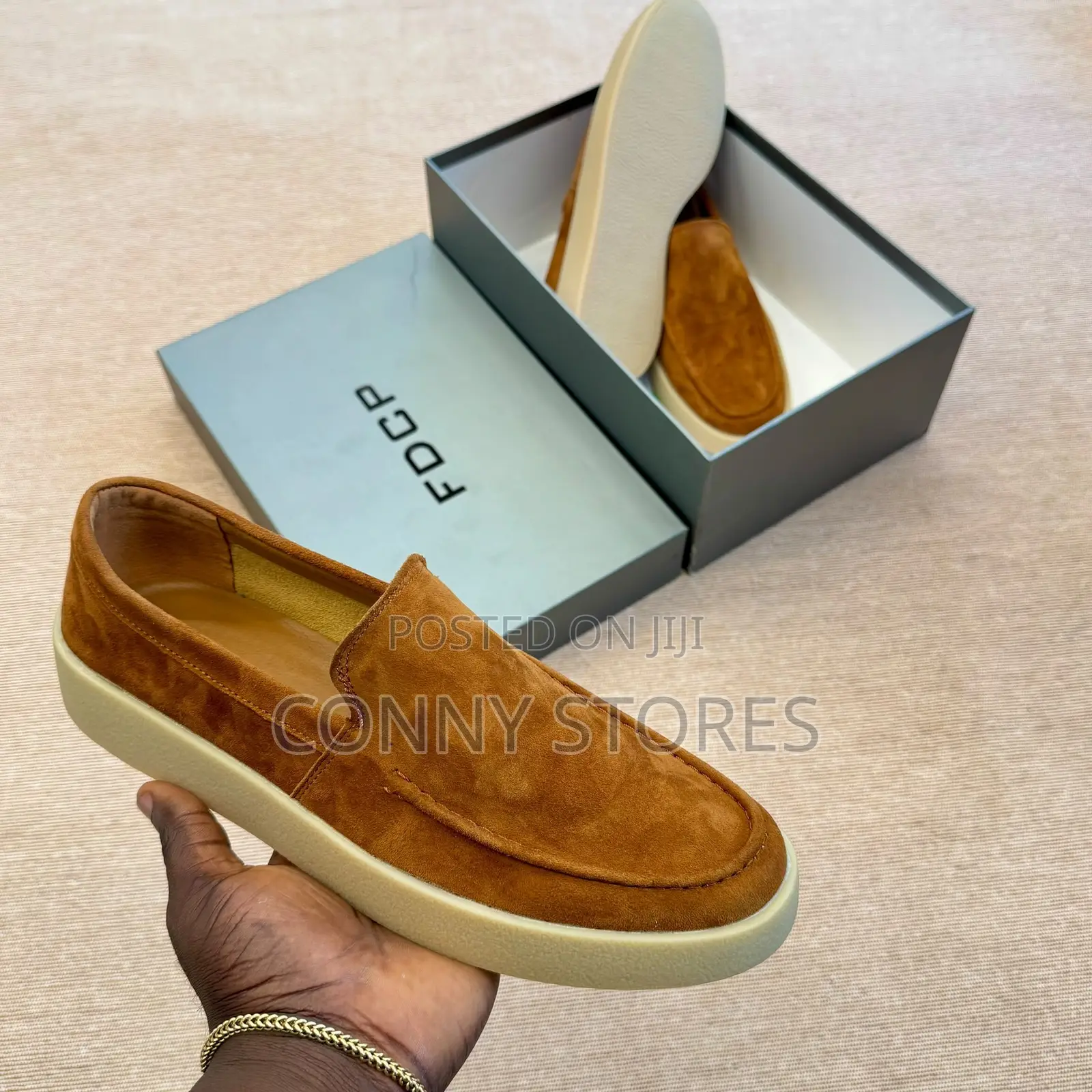 Valmont Suede Loafer “Tan Brown”