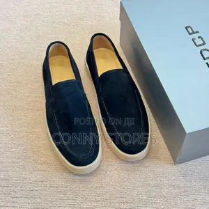 Valmont Suede Loafer “Black”