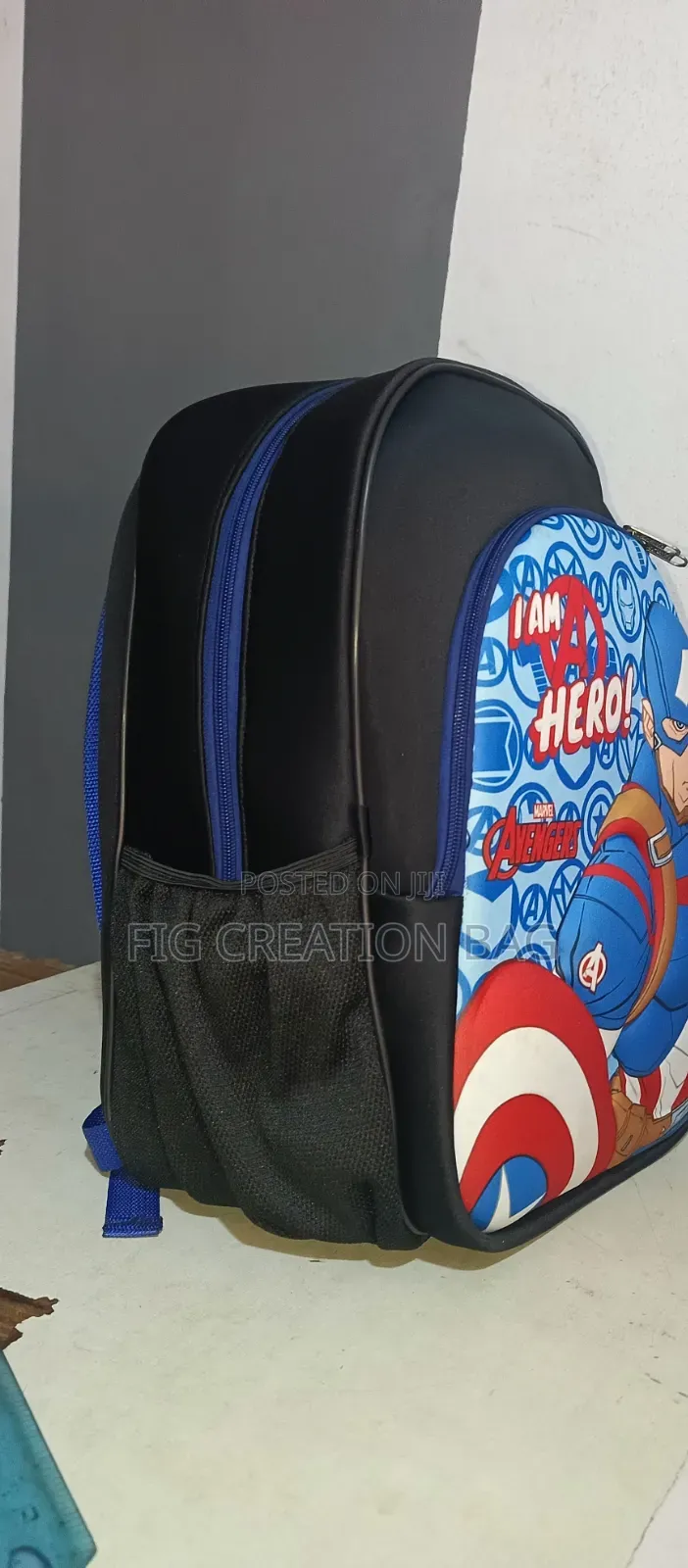 Backpack With Side Pocket