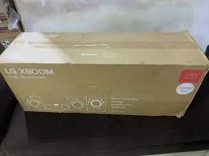 LG XBOOM CJ45 720W Bluetooth Music System for Living Rooms