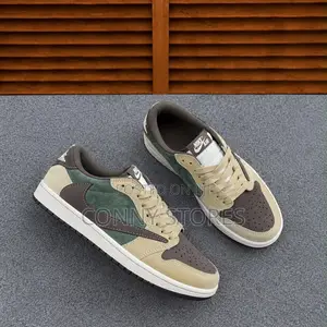 Nike X Travis Scott Air Jordan 1 Low"Olive" or "Sail and Ridgerock"